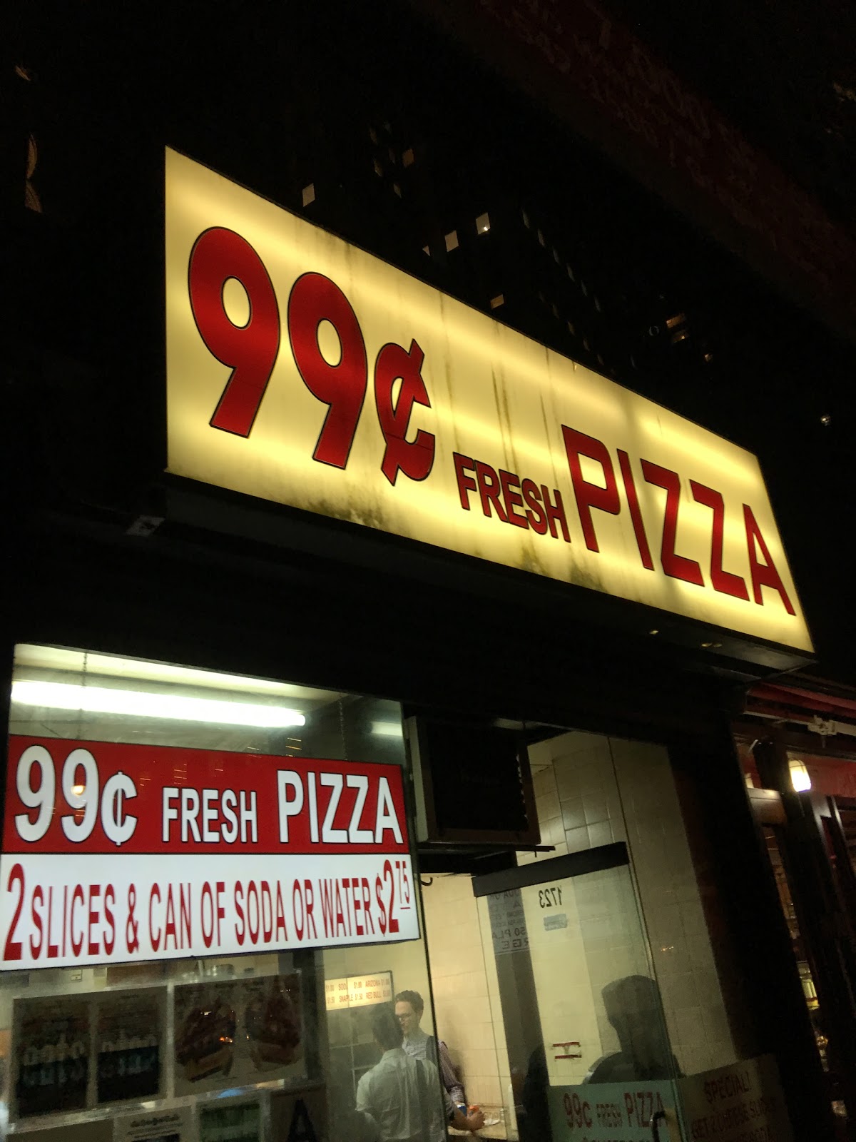 Photo of 99 Cents Fresh Pizza in New York City, New York, United States - 3 Picture of Restaurant, Food, Point of interest, Establishment