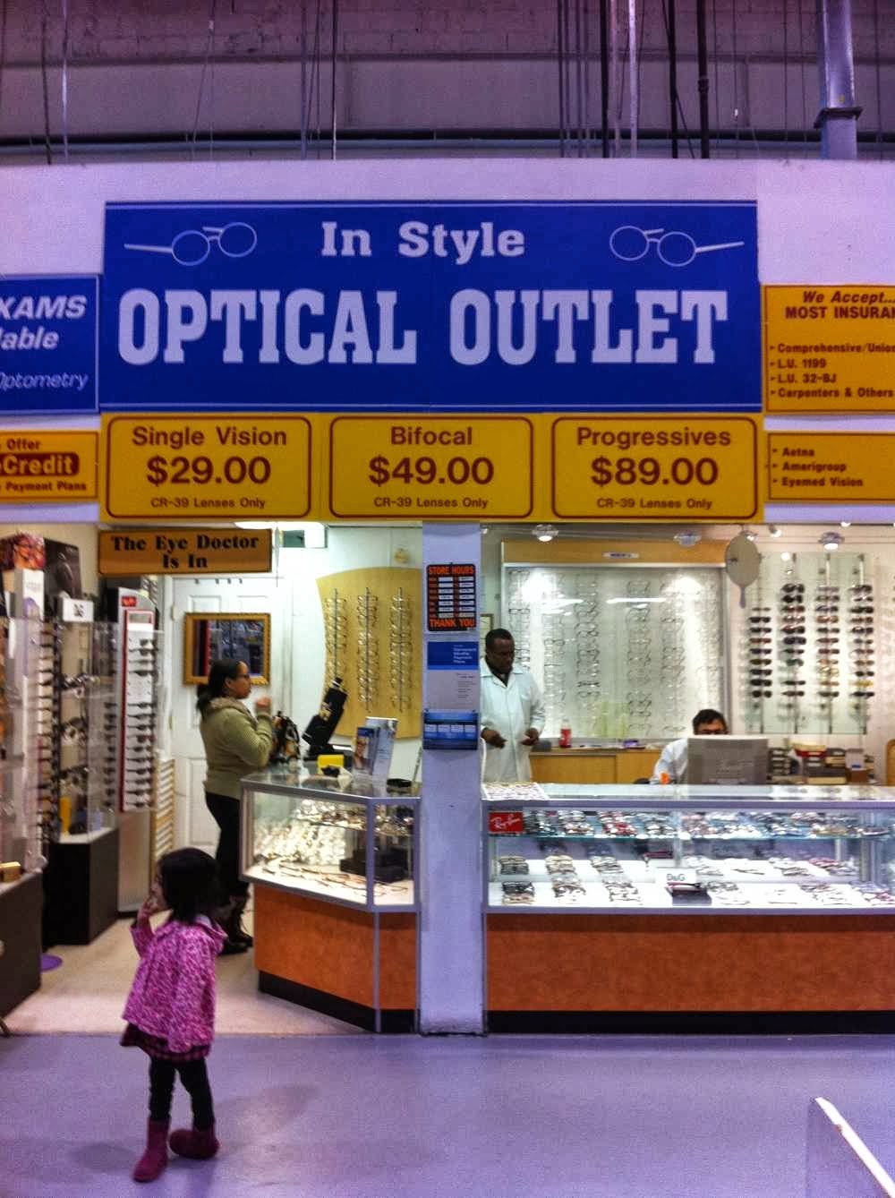 Photo of Instyle Optical Outlet in Lodi City, New Jersey, United States - 1 Picture of Point of interest, Establishment, Store, Health