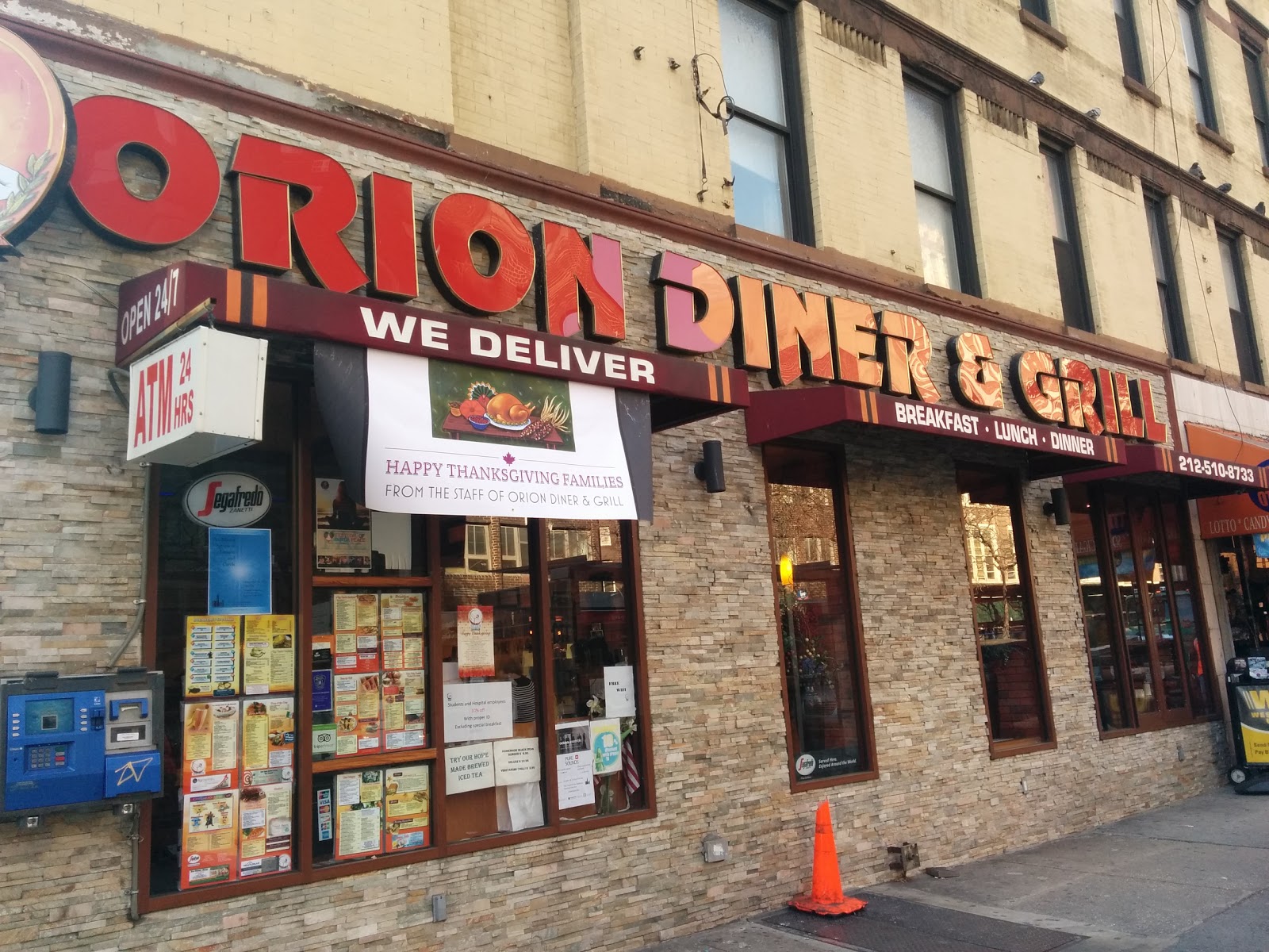 Photo of Orion Diner & Grill in New York City, New York, United States - 2 Picture of Restaurant, Food, Point of interest, Establishment, Meal takeaway, Meal delivery