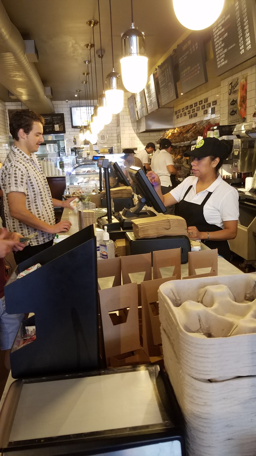 Photo of Brooklyn Bagel & Coffee Company in Queens City, New York, United States - 6 Picture of Restaurant, Food, Point of interest, Establishment, Store, Meal takeaway, Cafe, Bakery