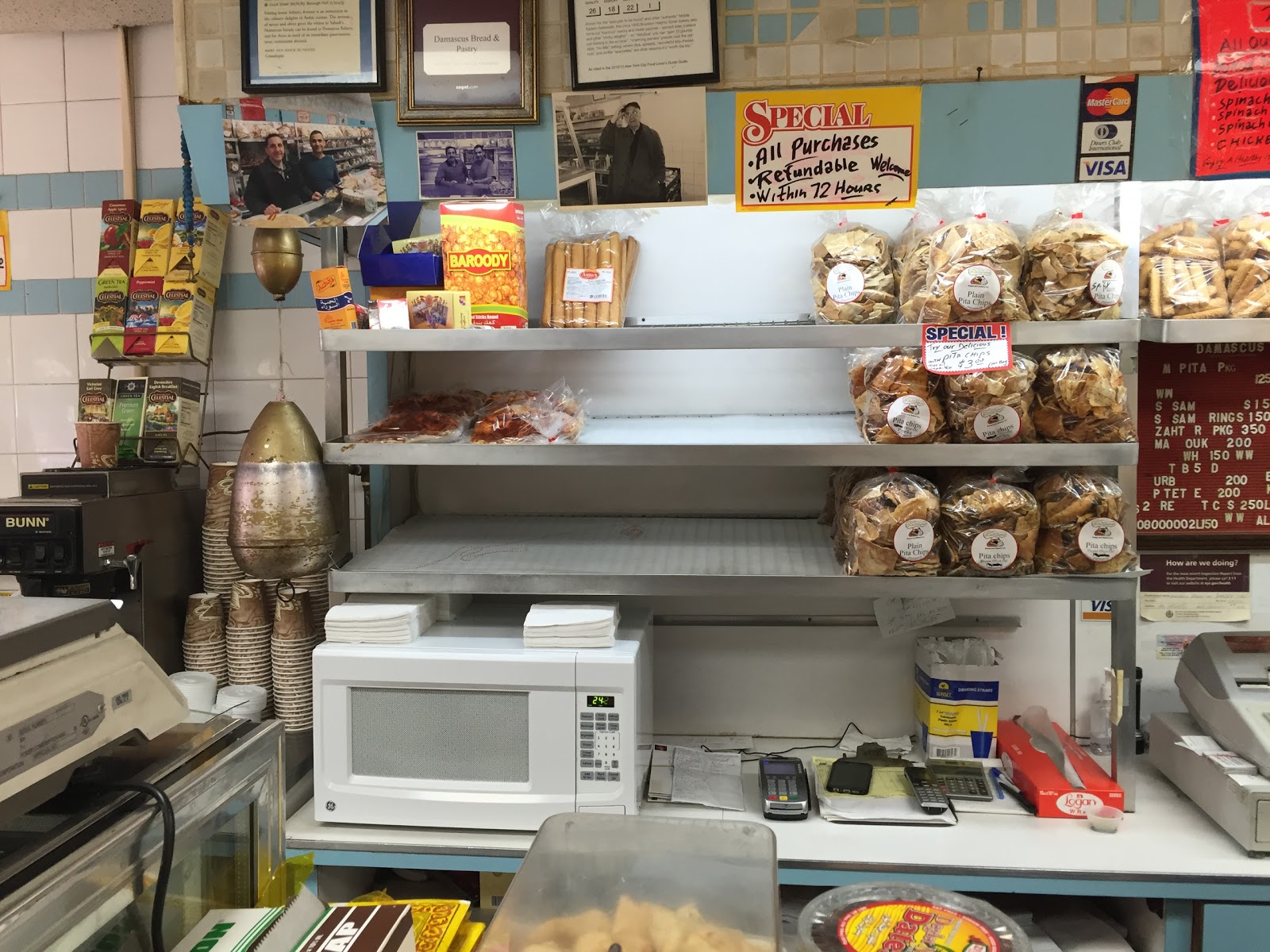 Photo of Damascus Bread & Pastry Shop in Kings County City, New York, United States - 2 Picture of Food, Point of interest, Establishment, Store, Bakery