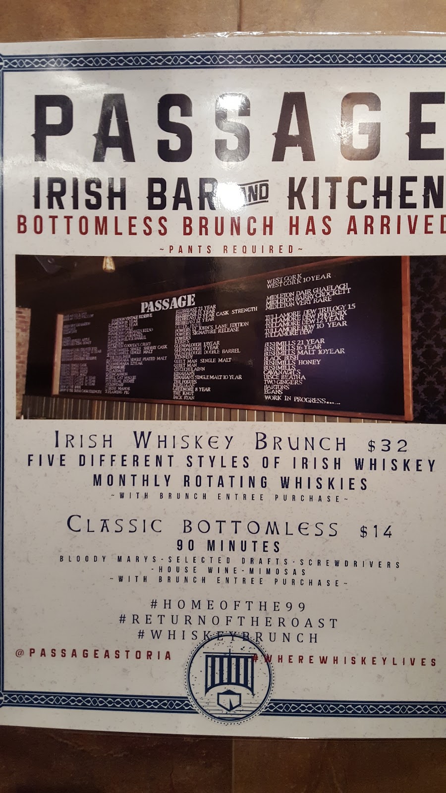 Photo of Passage Irish Bar and Kitchen in Queens City, New York, United States - 3 Picture of Restaurant, Food, Point of interest, Establishment