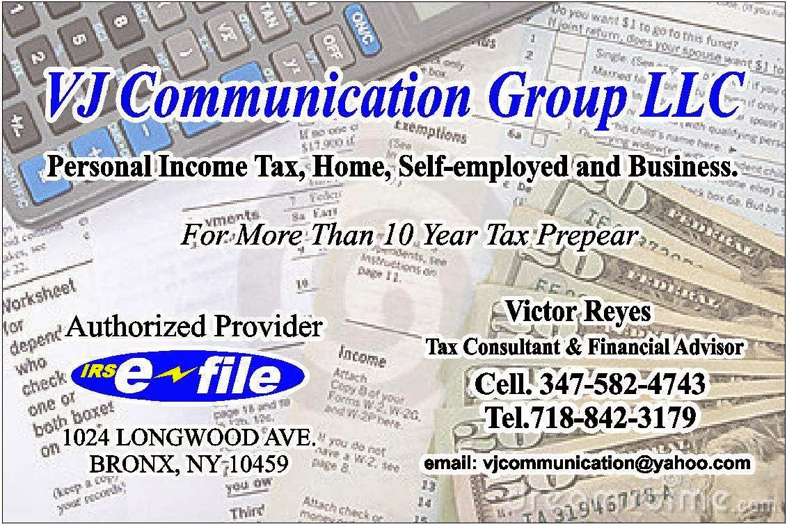 Photo of V J Communications group llc in Bronx City, New York, United States - 1 Picture of Point of interest, Establishment, Finance