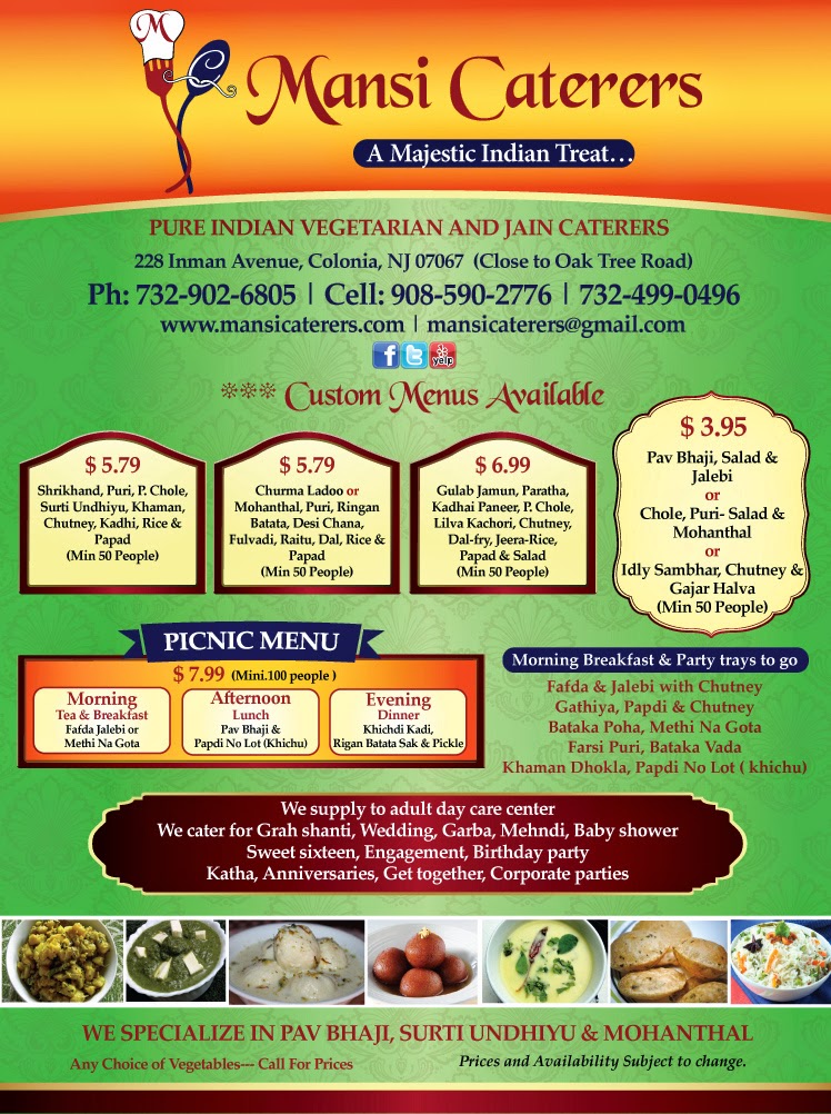 Photo of Mansi Caterers in Colonia City, New Jersey, United States - 3 Picture of Restaurant, Food, Point of interest, Establishment