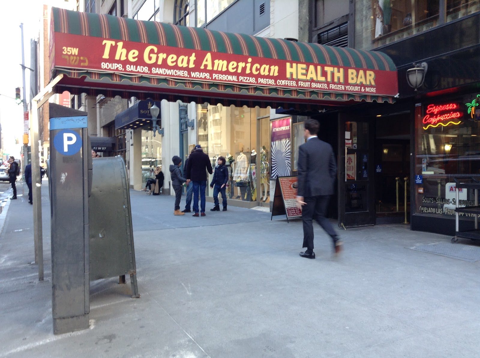 Photo of Great American Health Bar in New York City, New York, United States - 1 Picture of Restaurant, Food, Point of interest, Establishment