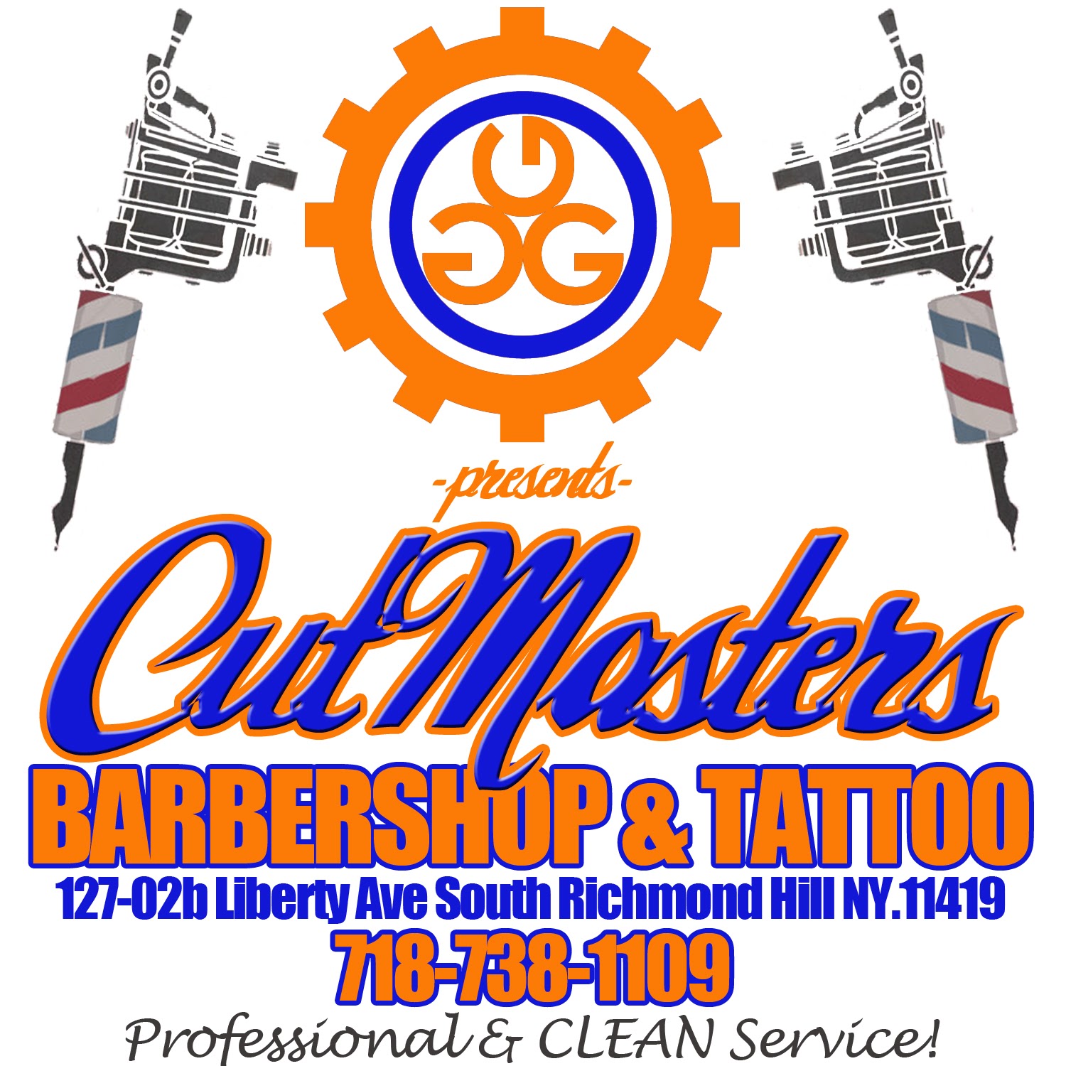 Photo of GGG Cut Masters Barbershop & Tattoo in Queens City, New York, United States - 2 Picture of Point of interest, Establishment, Store, Health, Clothing store, Hair care