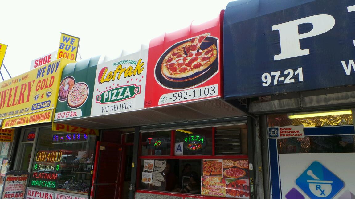 Photo of Lefrak Pizza in Corona City, New York, United States - 1 Picture of Restaurant, Food, Point of interest, Establishment