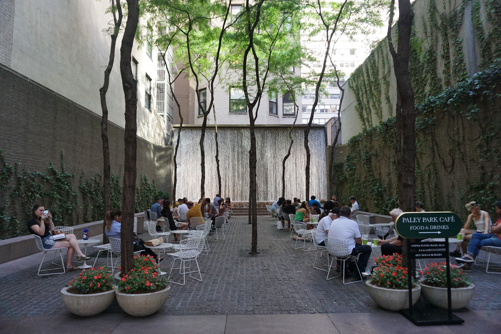 Photo of Paley Park in New York City, New York, United States - 1 Picture of Point of interest, Establishment, Park