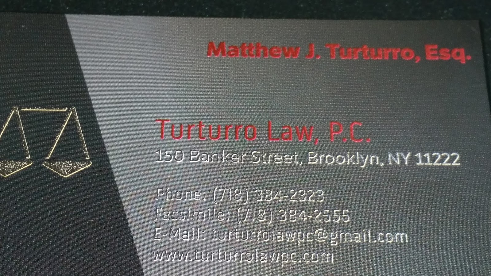 Photo of Turturro Law, P.C. in Kings County City, New York, United States - 3 Picture of Point of interest, Establishment, Lawyer