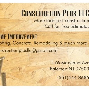 Photo of Construction Plus LLC in Paterson City, New Jersey, United States - 1 Picture of Point of interest, Establishment, General contractor