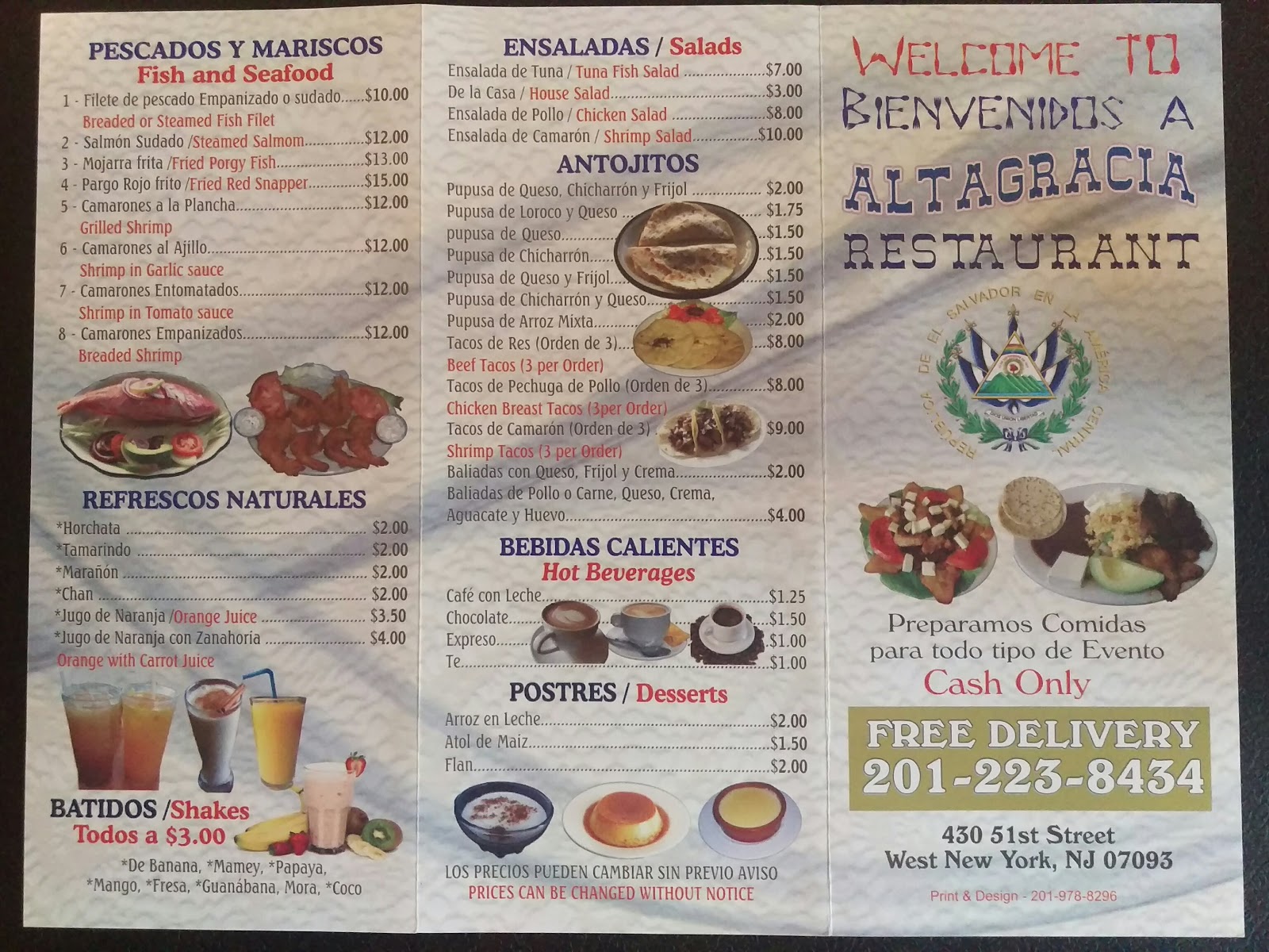 Photo of Altagracia Pupuseria y Restaurante in West New York City, New Jersey, United States - 3 Picture of Restaurant, Food, Point of interest, Establishment