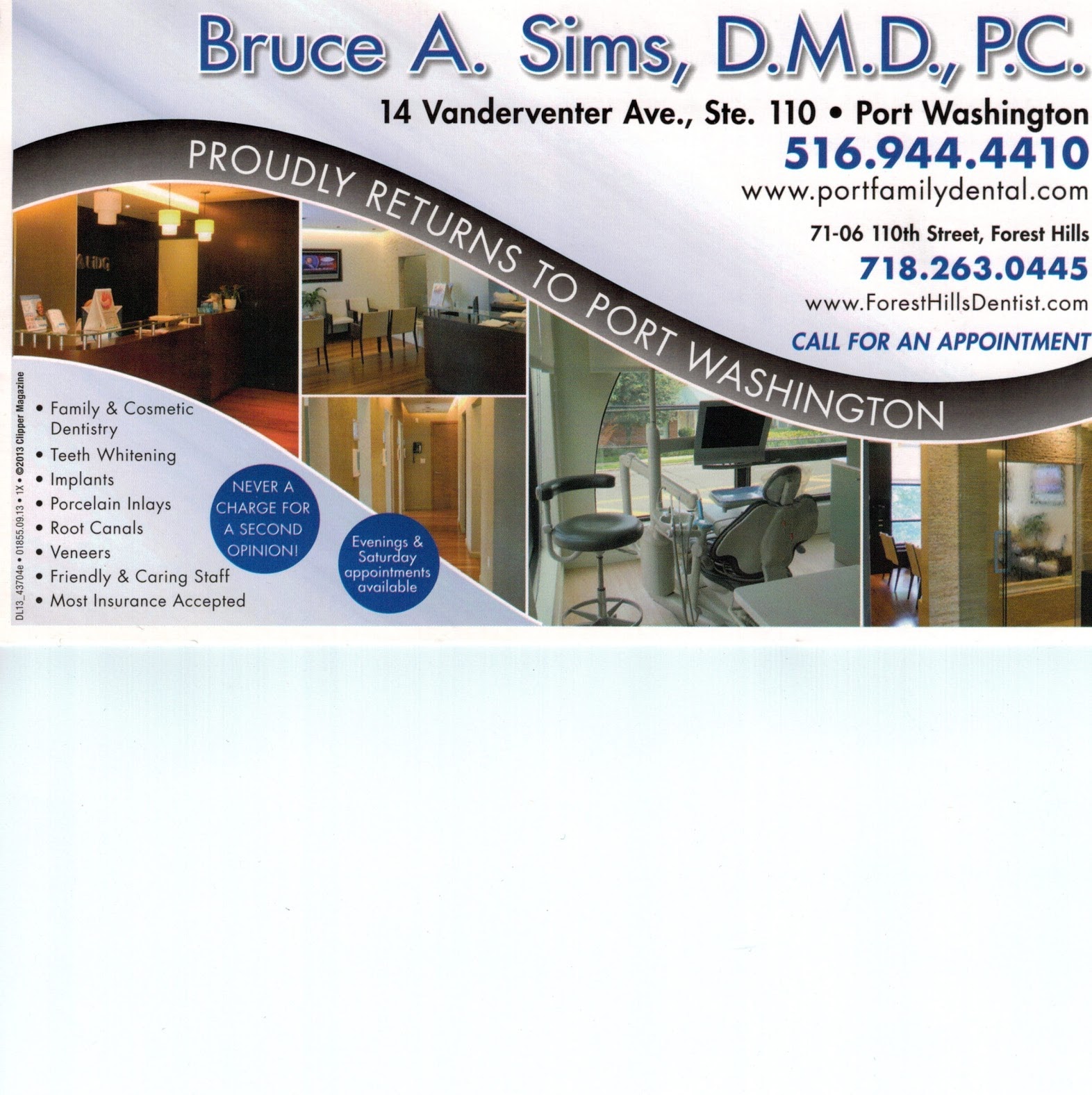 Photo of Dr. Bruce A. Sims, DMD in Port Washington City, New York, United States - 1 Picture of Point of interest, Establishment, Health, Dentist