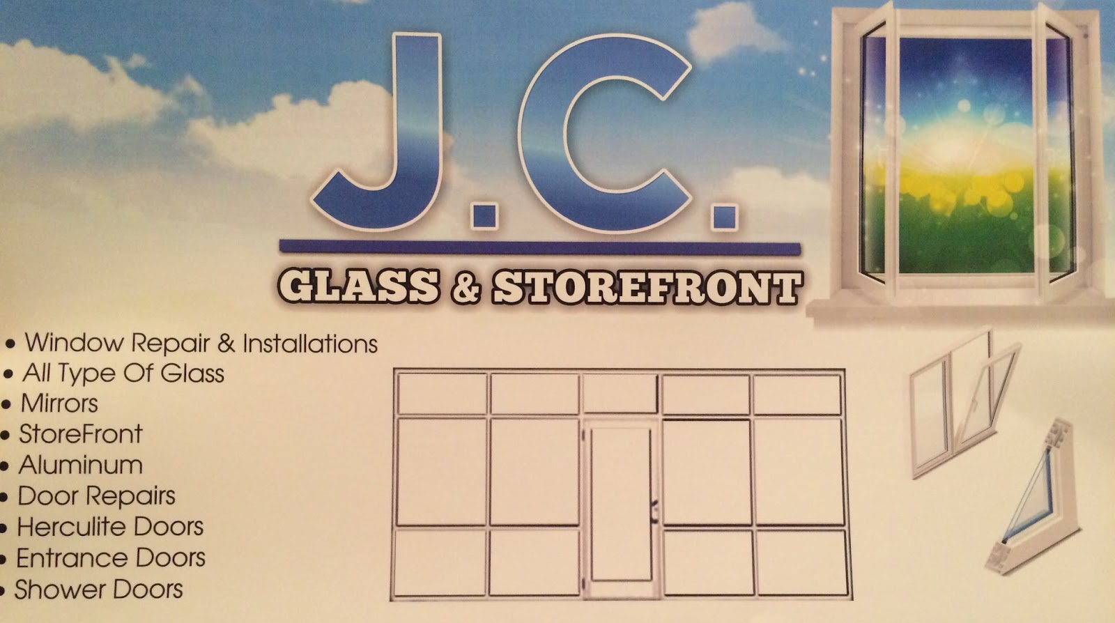 Photo of J.C Glass & Storefront in Bronx City, New York, United States - 3 Picture of Point of interest, Establishment, General contractor