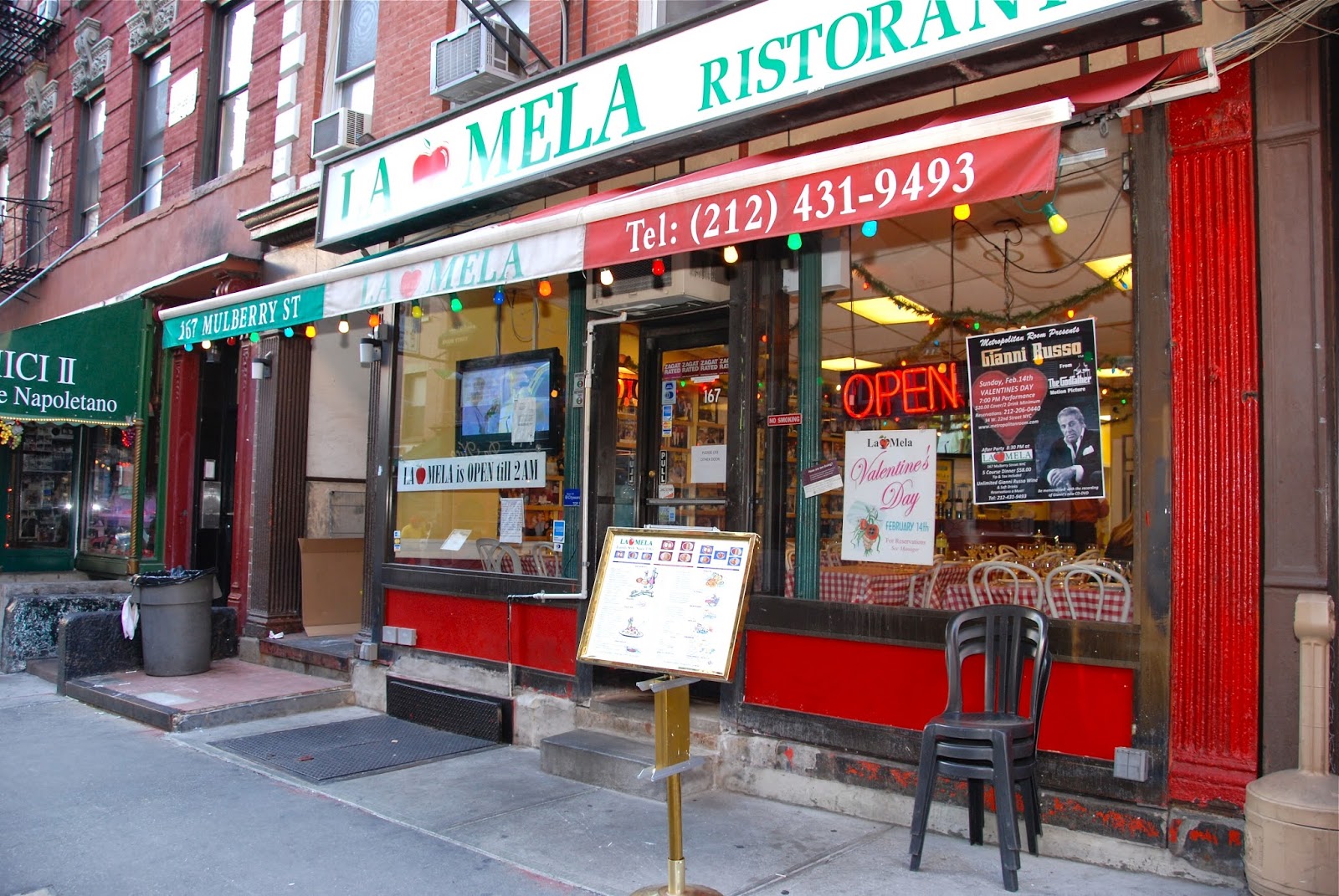 Photo of La Mela in New York City, New York, United States - 2 Picture of Restaurant, Food, Point of interest, Establishment, Bar