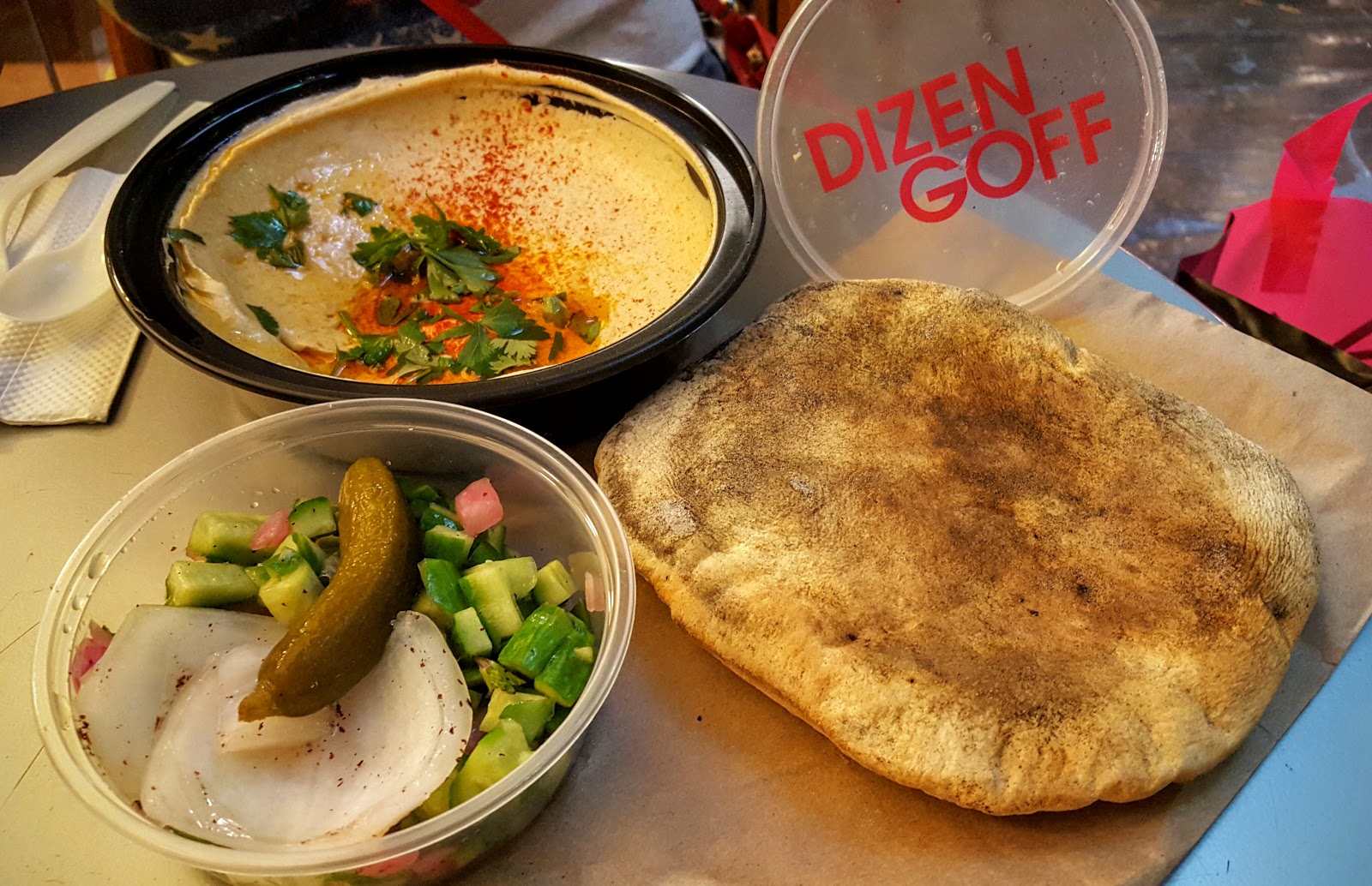 Photo of Dizengoff in New York City, New York, United States - 7 Picture of Restaurant, Food, Point of interest, Establishment