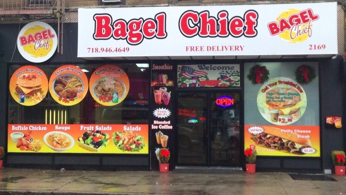 Photo of Bagel Chief in Kings County City, New York, United States - 2 Picture of Restaurant, Food, Point of interest, Establishment, Store, Bakery