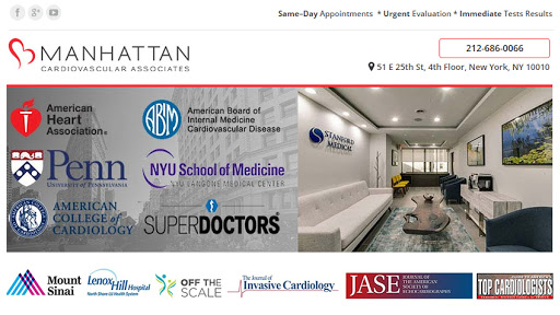 Photo of Manhattan Cardiovascular Associates in New York City, New York, United States - 9 Picture of Point of interest, Establishment, Health, Doctor