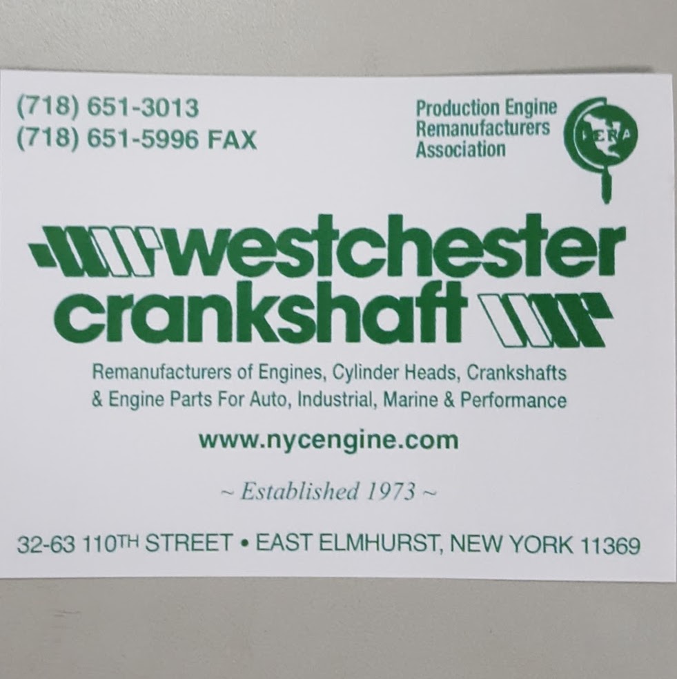 Photo of Westchester Crankshaft Grinding in Flushing City, New York, United States - 5 Picture of Point of interest, Establishment, Store, Car repair