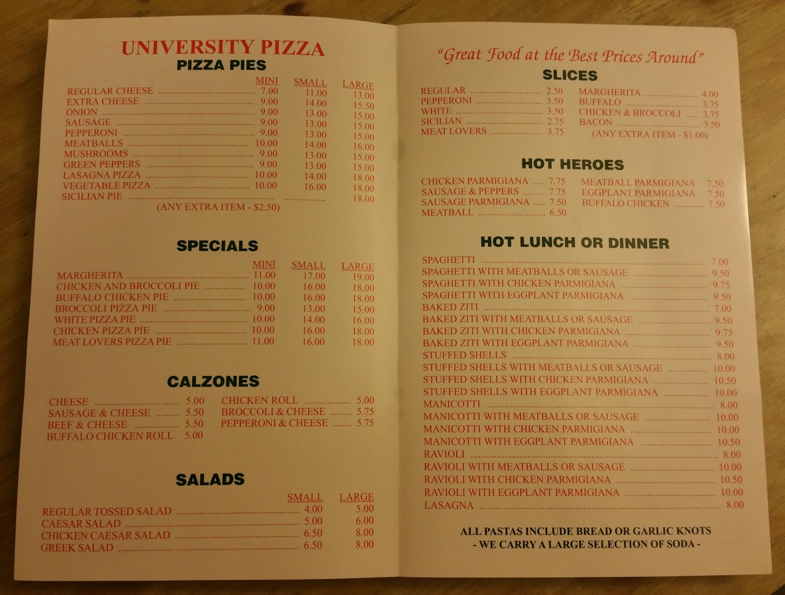 Photo of University Pizza & Restaurant in Bronx City, New York, United States - 1 Picture of Restaurant, Food, Point of interest, Establishment