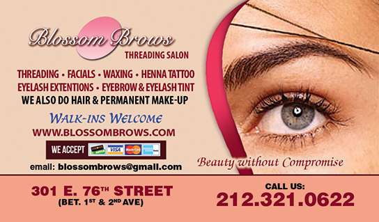 Photo of Blossom Brows Threading Salon in New York City, New York, United States - 1 Picture of Point of interest, Establishment, Beauty salon, Hair care