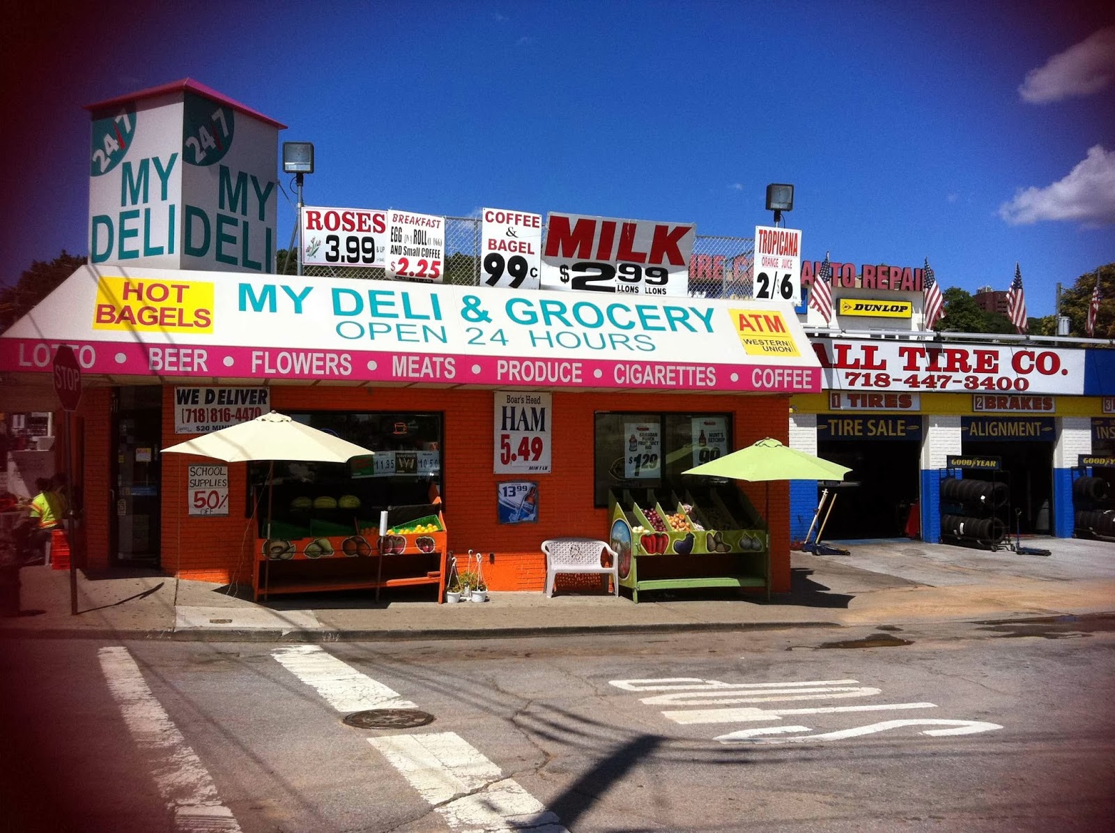 Photo of My Deli & Grocery in Staten Island City, New York, United States - 1 Picture of Food, Point of interest, Establishment, Finance, Store, Atm, Grocery or supermarket, Bakery, Convenience store