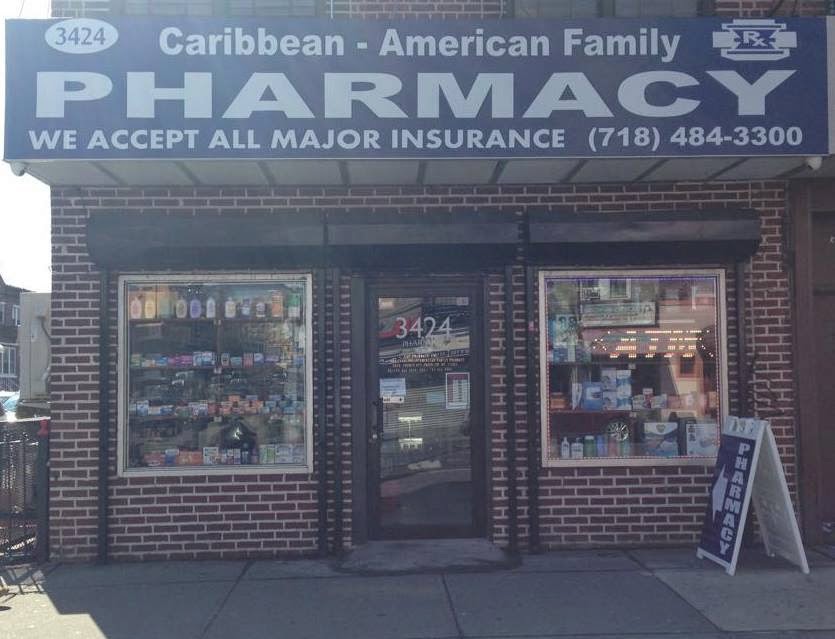 Photo of Caribbean American Family Pharmacy in Kings County City, New York, United States - 1 Picture of Point of interest, Establishment, Finance, Store, Atm, Health, Home goods store, Clothing store, Pharmacy