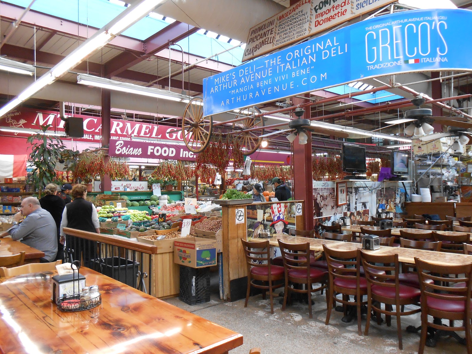 Photo of Arthur avenue retail market in New York City, New York, United States - 1 Picture of Point of interest, Establishment, Shopping mall