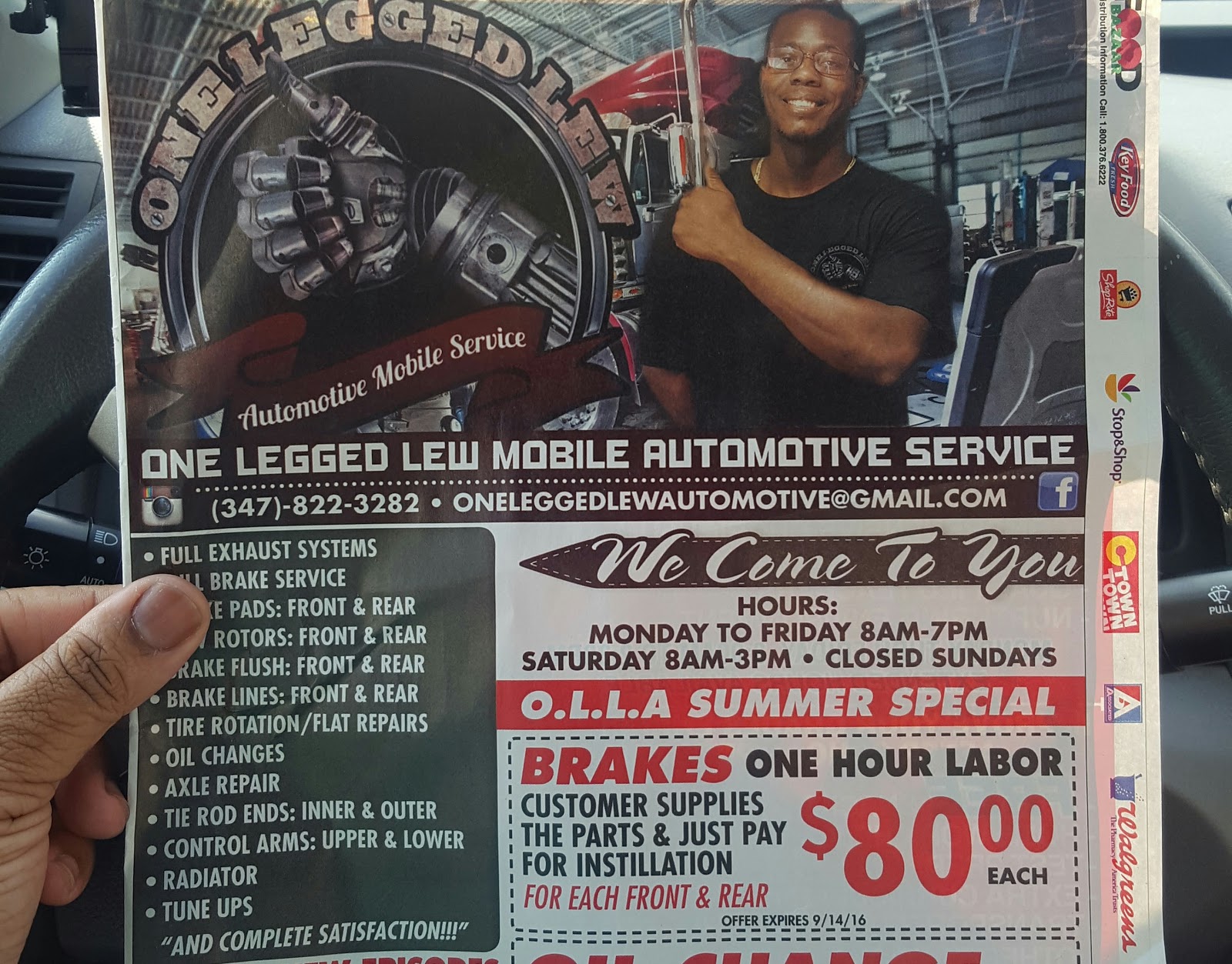 Photo of One Legged Lew Automotive in Queens City, New York, United States - 3 Picture of Point of interest, Establishment, Car repair