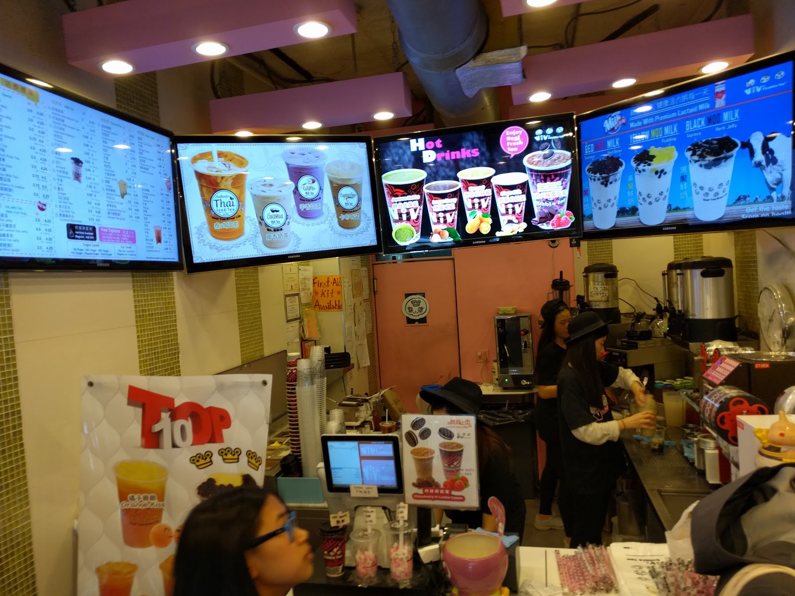 Photo of Vivi Bubble Tea in New York City, New York, United States - 8 Picture of Restaurant, Food, Point of interest, Establishment, Store, Meal takeaway, Cafe