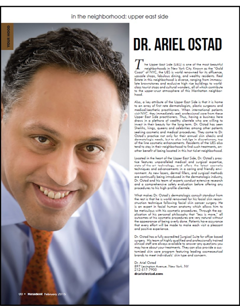 Photo of Ariel Ostad MD PC in New York City, New York, United States - 4 Picture of Point of interest, Establishment, Health, Hospital, Doctor, Beauty salon, Hair care