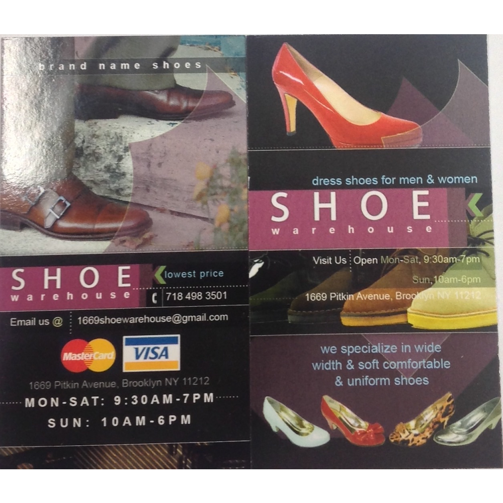Photo of Shoe Warehouse Pitkin Ave in Kings County City, New York, United States - 3 Picture of Point of interest, Establishment, Store, Health, Shoe store