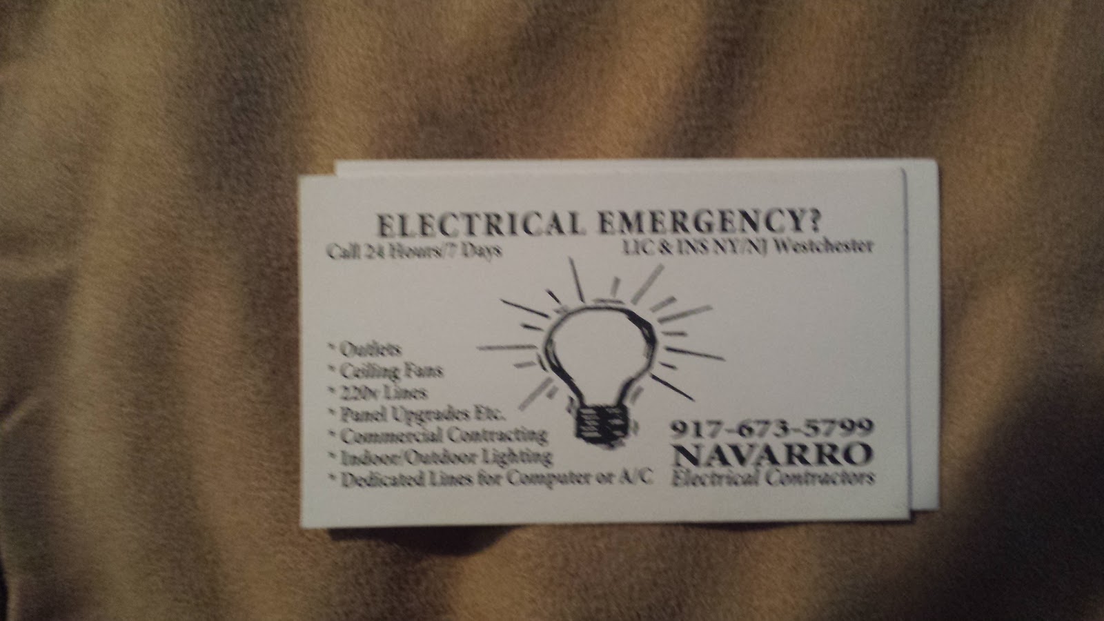 Photo of Navarro Electrical Contractors in Bronx City, New York, United States - 2 Picture of Point of interest, Establishment, Electrician