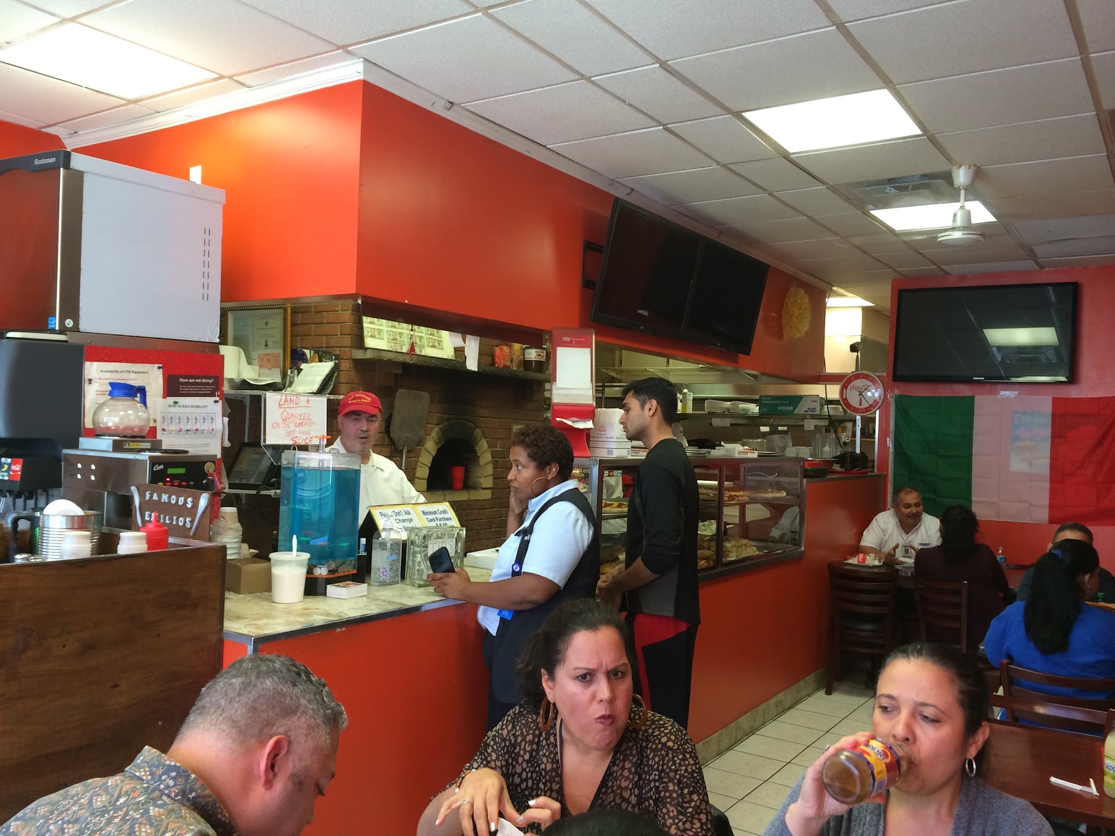 Photo of The Famous Emilio's Pizza in Bronx City, New York, United States - 1 Picture of Restaurant, Food, Point of interest, Establishment, Meal takeaway, Meal delivery