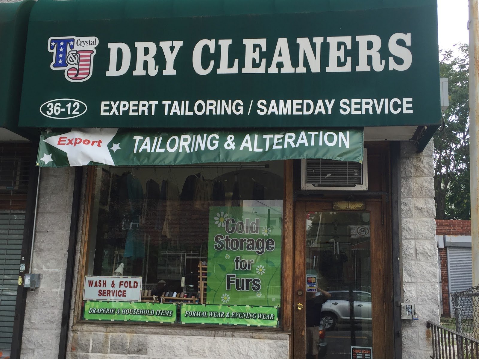 Photo of T & J Crystal Dry Cleaners in Queens City, New York, United States - 2 Picture of Point of interest, Establishment, Store, Electronics store, Laundry