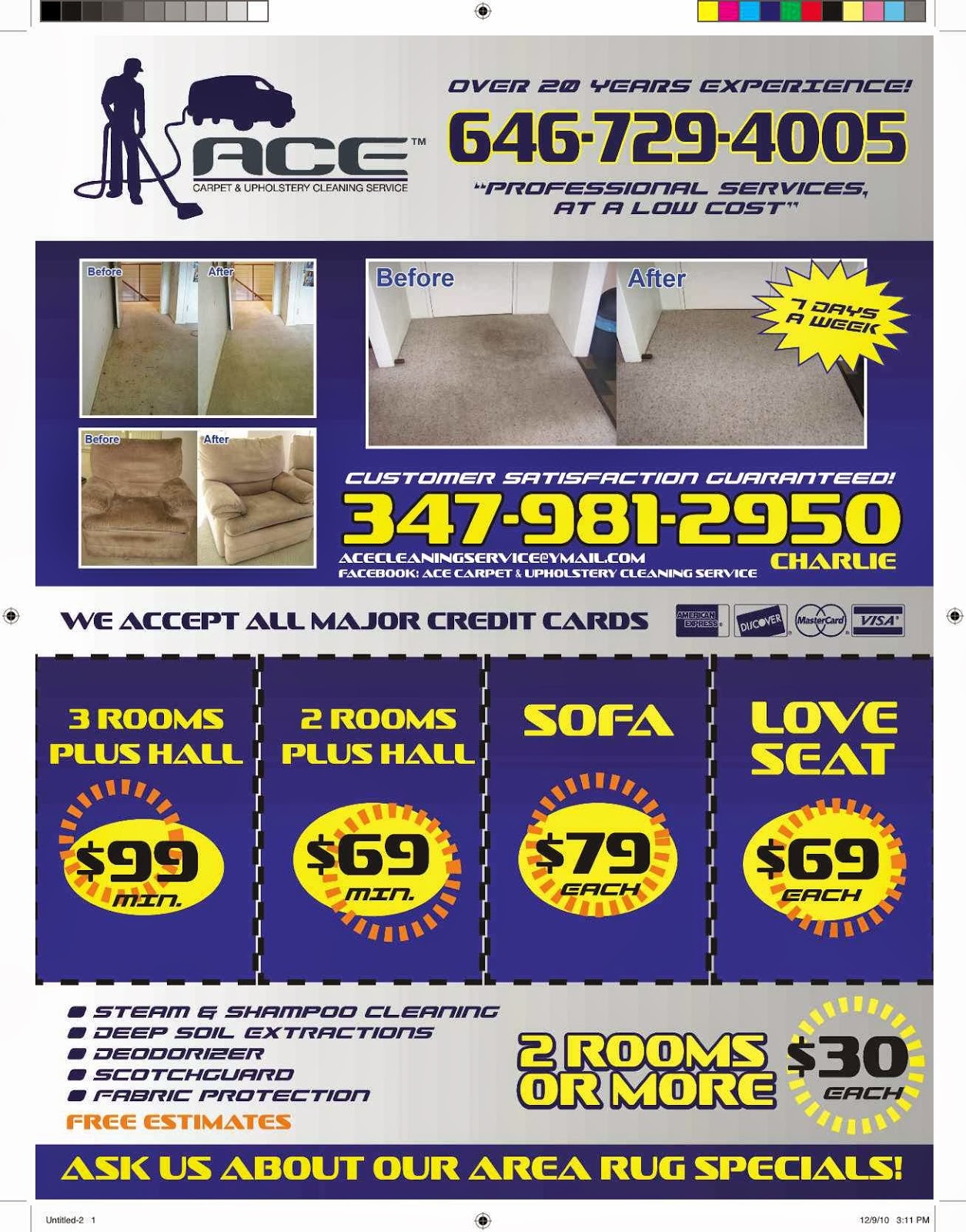 Photo of ACE Carpet & Upholstery Cleaning Service in Queens City, New York, United States - 3 Picture of Point of interest, Establishment, Laundry