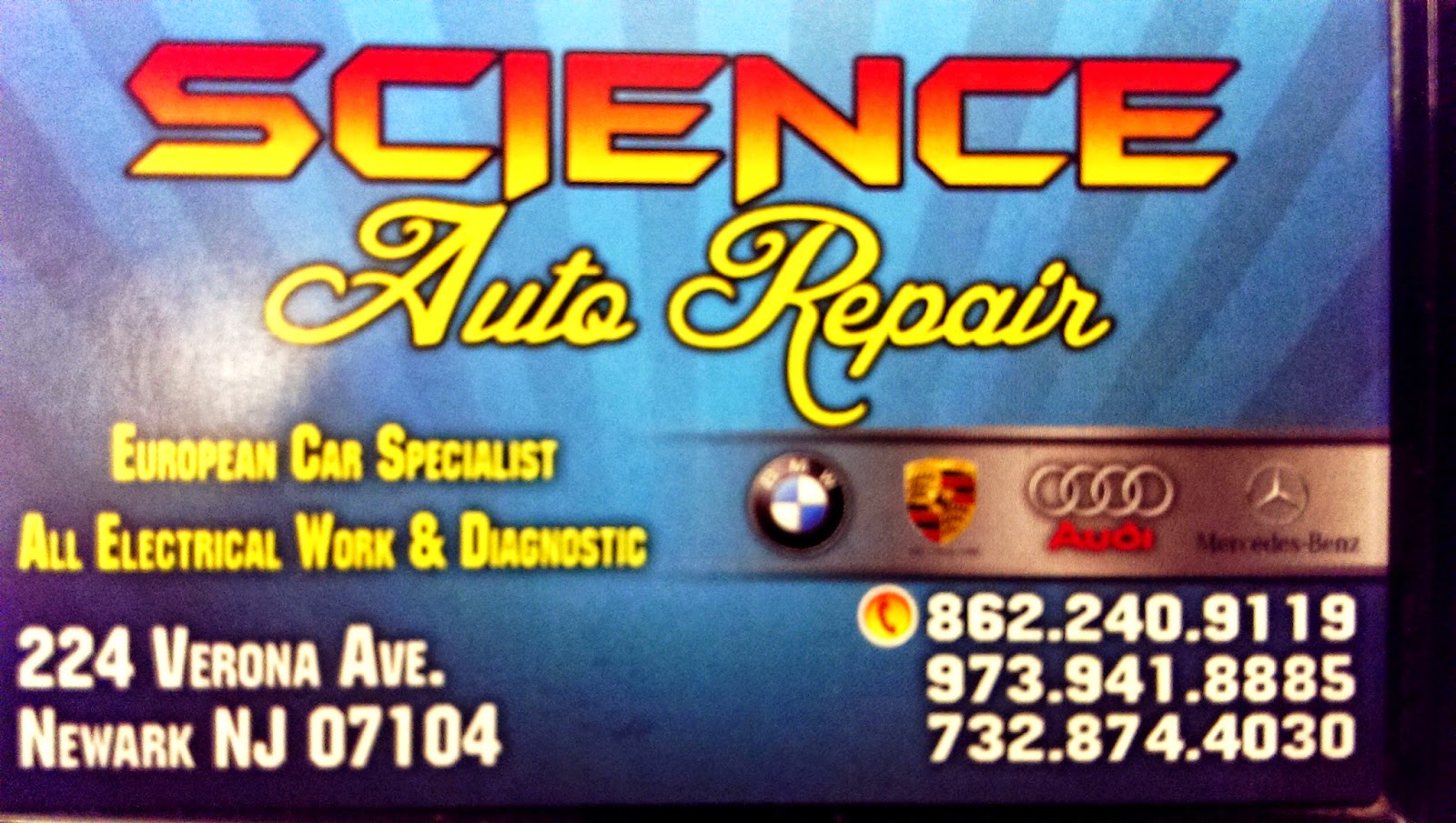 Photo of Science Auto Repair in Newark City, New Jersey, United States - 1 Picture of Point of interest, Establishment, Car repair