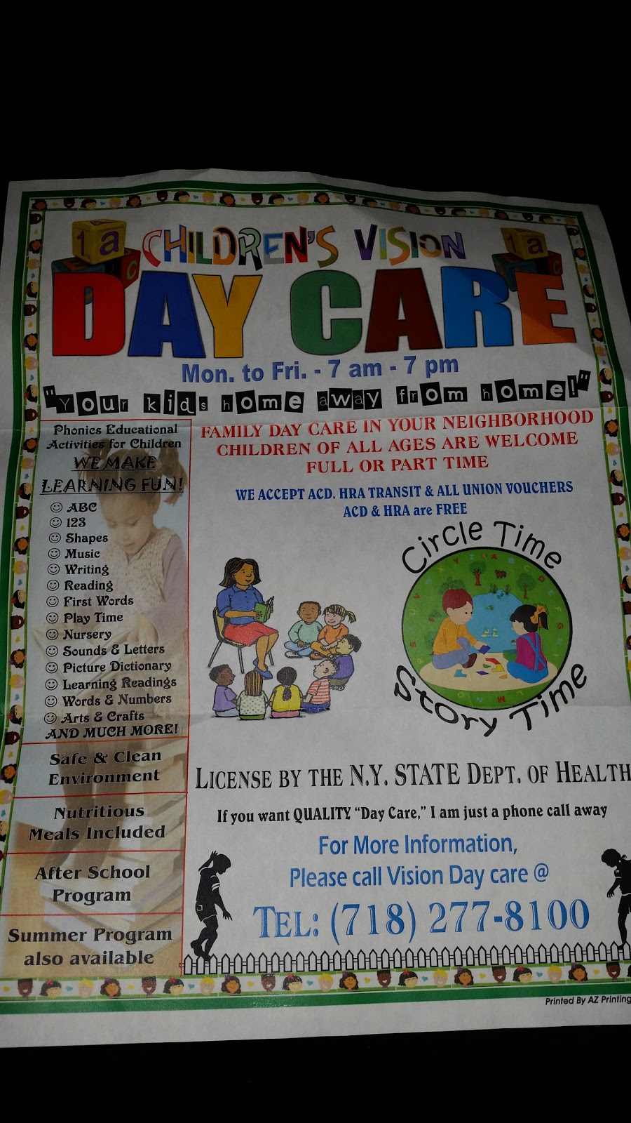 Photo of Childrens Vision Day Care LLC in Kings County City, New York, United States - 1 Picture of Point of interest, Establishment