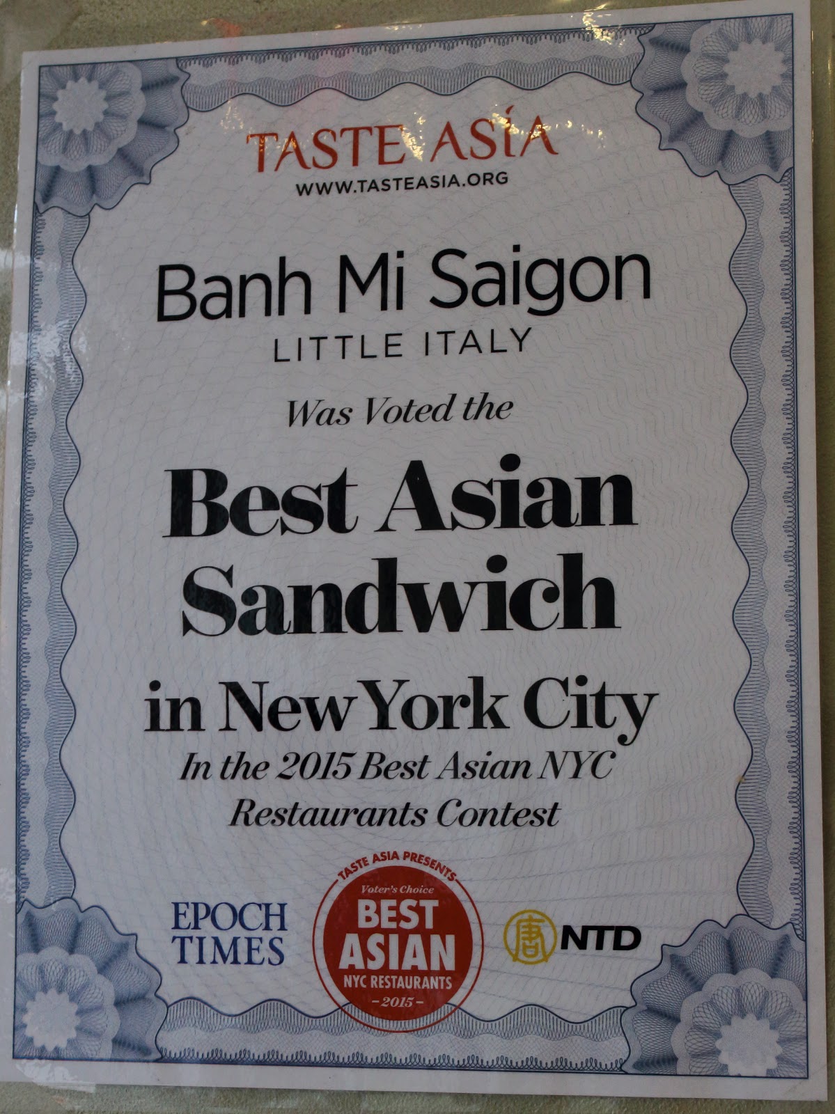 Photo of Bánh Mì Saigon in New York City, New York, United States - 7 Picture of Restaurant, Food, Point of interest, Establishment, Meal takeaway