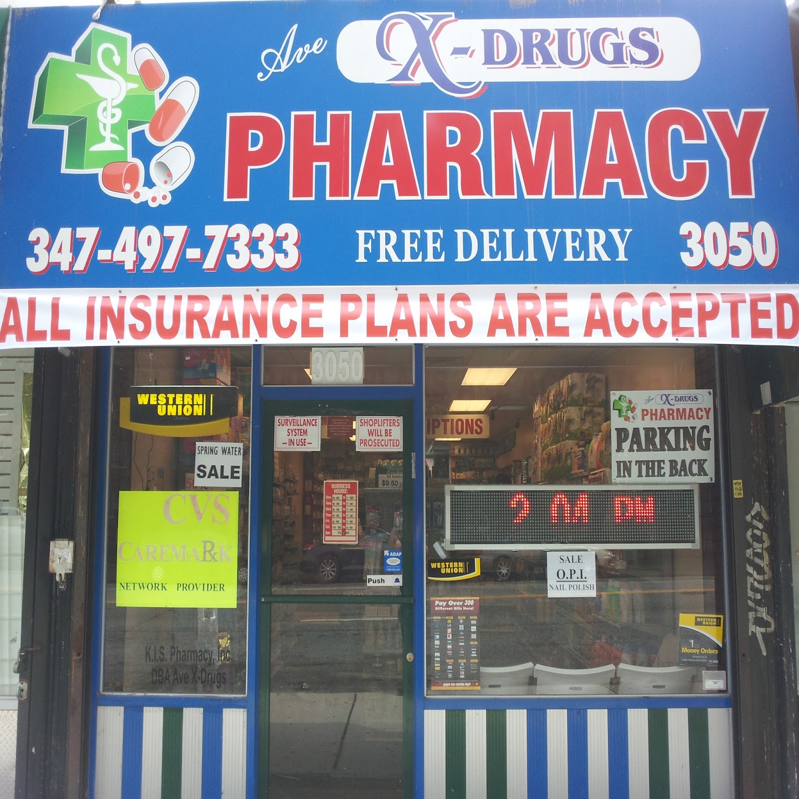Photo of Ave X-DRUGS in Brooklyn City, New York, United States - 2 Picture of Point of interest, Establishment, Store, Health, Pharmacy