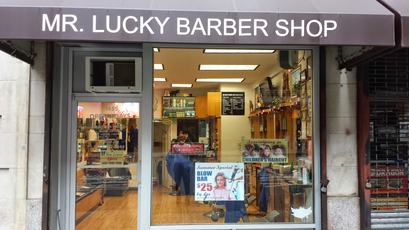 Photo of Mr Lucky Barber Shop in New York City, New York, United States - 2 Picture of Point of interest, Establishment, Health, Hair care