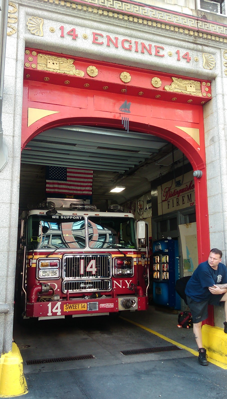 Photo of FDNY Engine 14 in New York City, New York, United States - 2 Picture of Point of interest, Establishment, Fire station