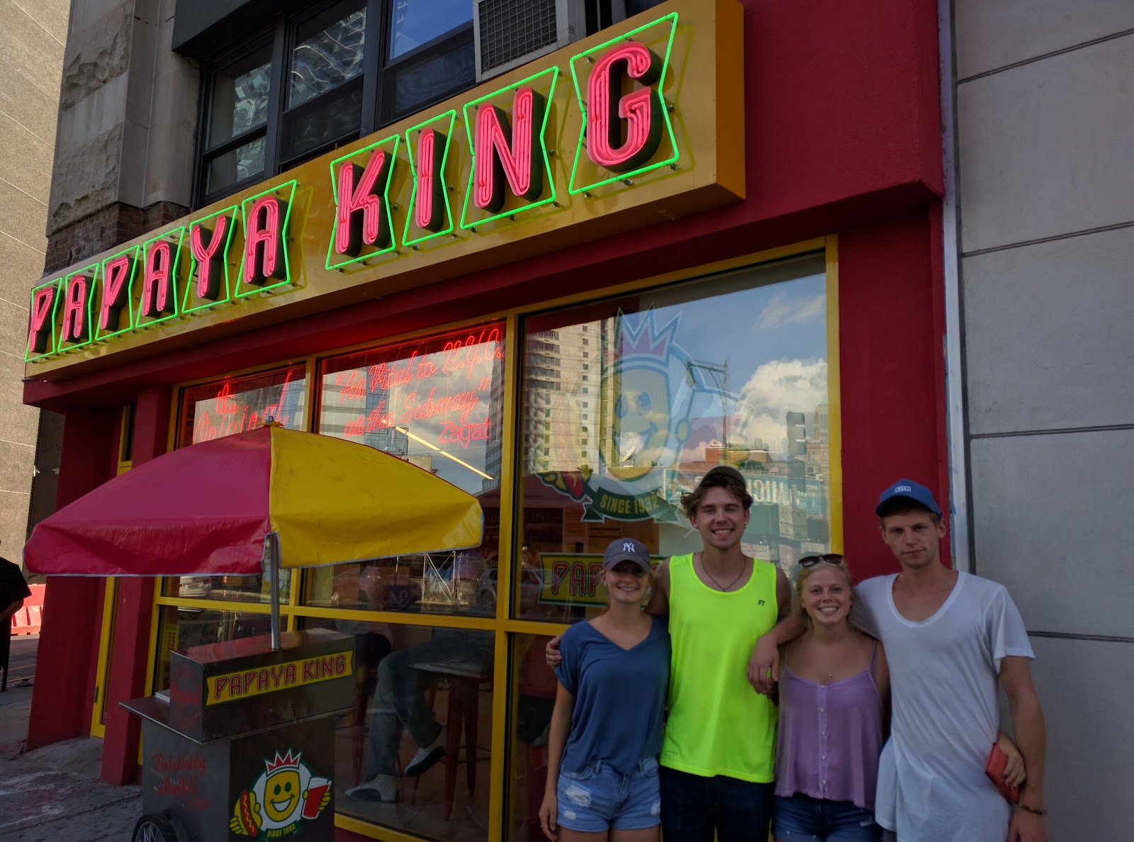 Photo of Papaya King in New York City, New York, United States - 1 Picture of Restaurant, Food, Point of interest, Establishment