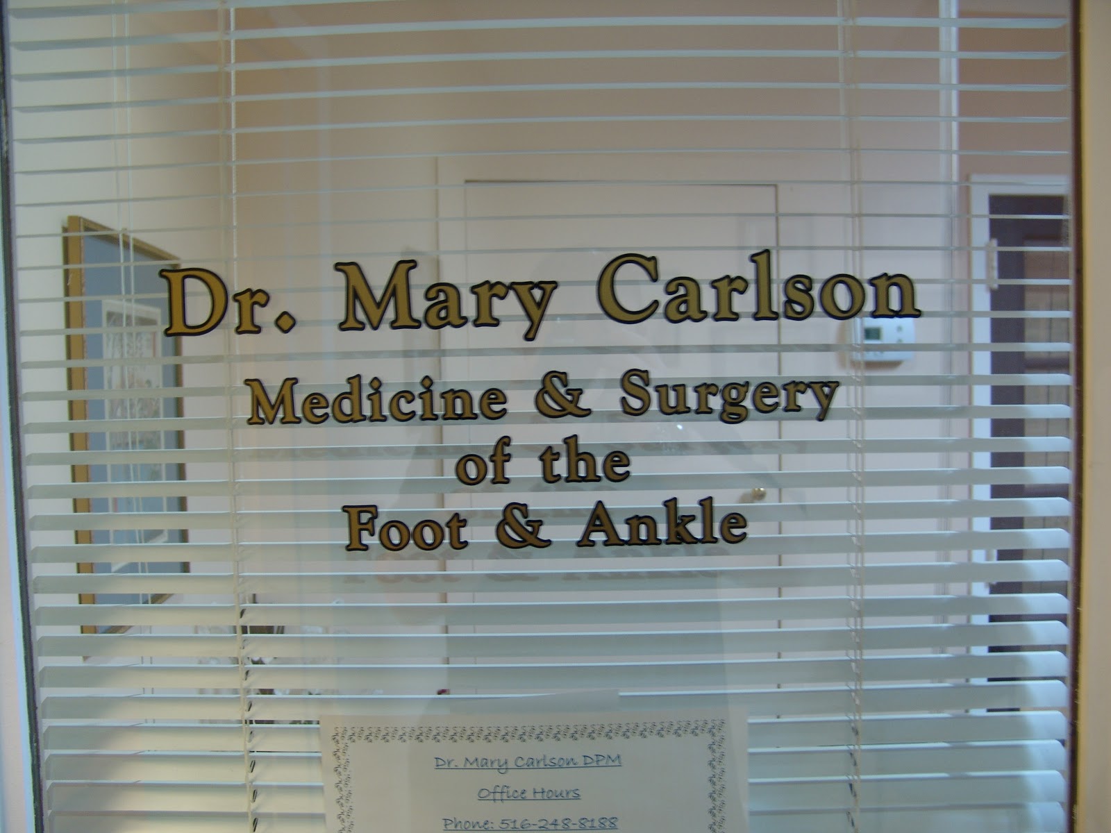 Photo of Dr Mary Carlson DPM in Williston Park City, New York, United States - 3 Picture of Point of interest, Establishment, Health, Doctor