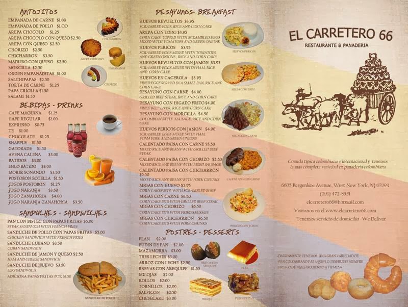 Photo of El Carretero 66 in West New York City, New Jersey, United States - 3 Picture of Restaurant, Food, Point of interest, Establishment, Store, Bakery