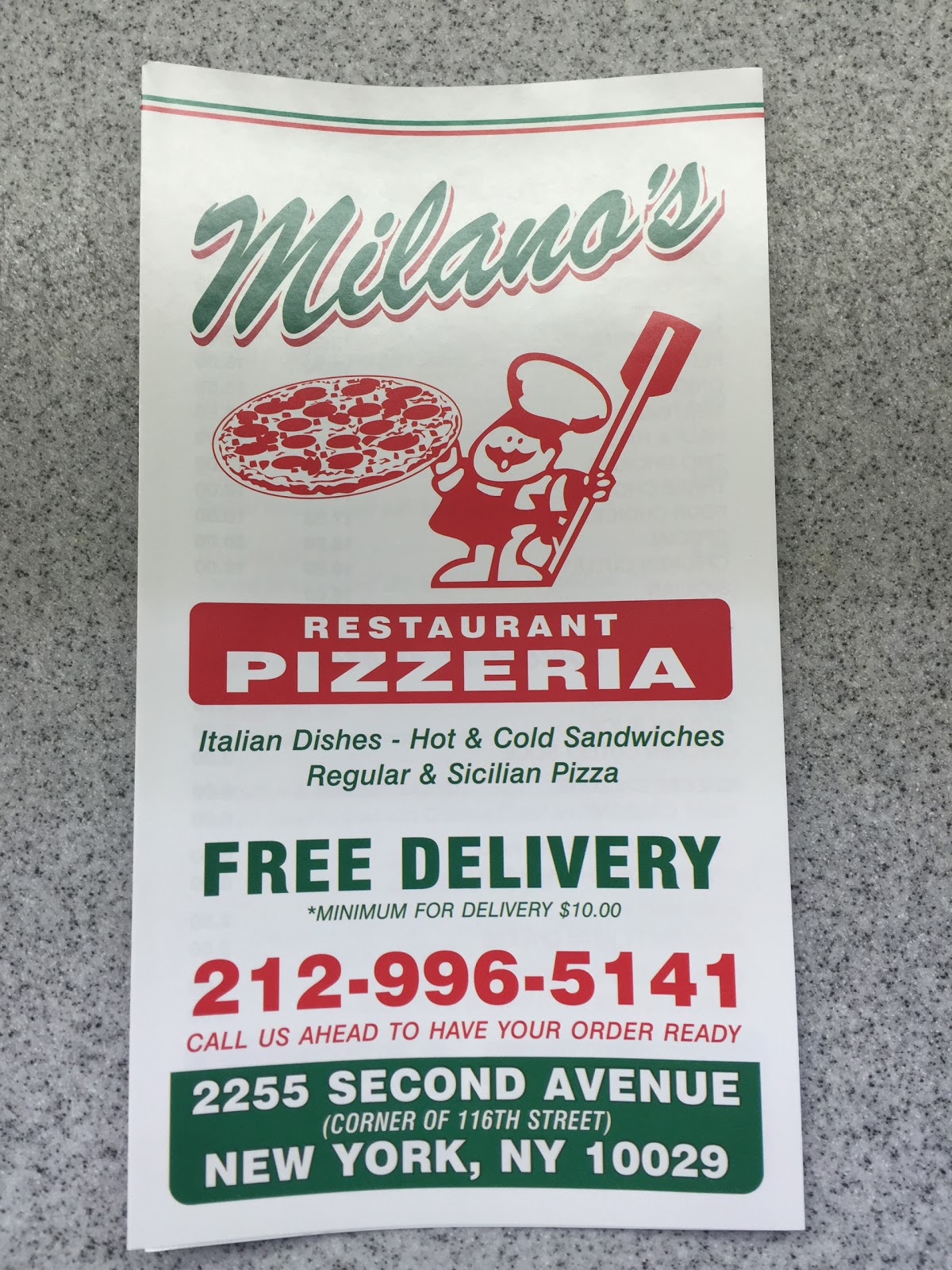 Photo of Milano Pizza Shop in New York City, New York, United States - 9 Picture of Restaurant, Food, Point of interest, Establishment