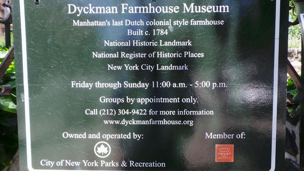 Photo of Dyckman Farmhouse in New York City, New York, United States - 3 Picture of Point of interest, Establishment, Museum