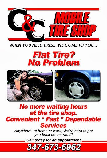 Photo of C&C Mobile Tire Shop in Brooklyn City, New York, United States - 2 Picture of Point of interest, Establishment, Store, Car repair