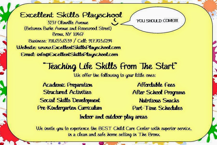 Photo of Excellent Skills Playschool in Bronx City, New York, United States - 1 Picture of Point of interest, Establishment, School