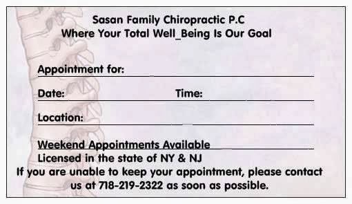 Photo of SASAN FAMILY CHIROPRACTIC P.C. in Kings County City, New York, United States - 1 Picture of Point of interest, Establishment, Health