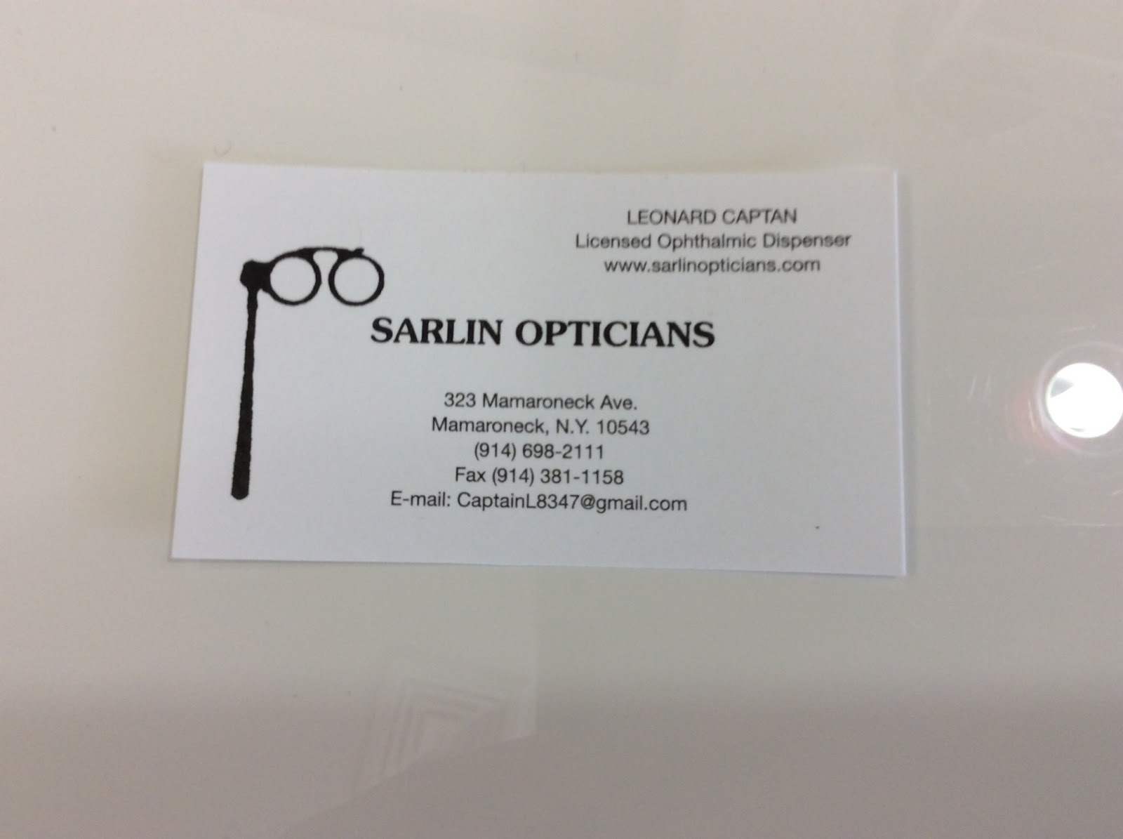 Photo of Sarlin Opticians in Mamaroneck City, New York, United States - 5 Picture of Point of interest, Establishment, Store, Health